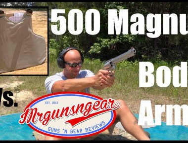 Βίντεο: Ένα από τα πιο ισχυρά περίστροφα του κόσμου εναντίον αλεξίσφαιρου γιλέκου